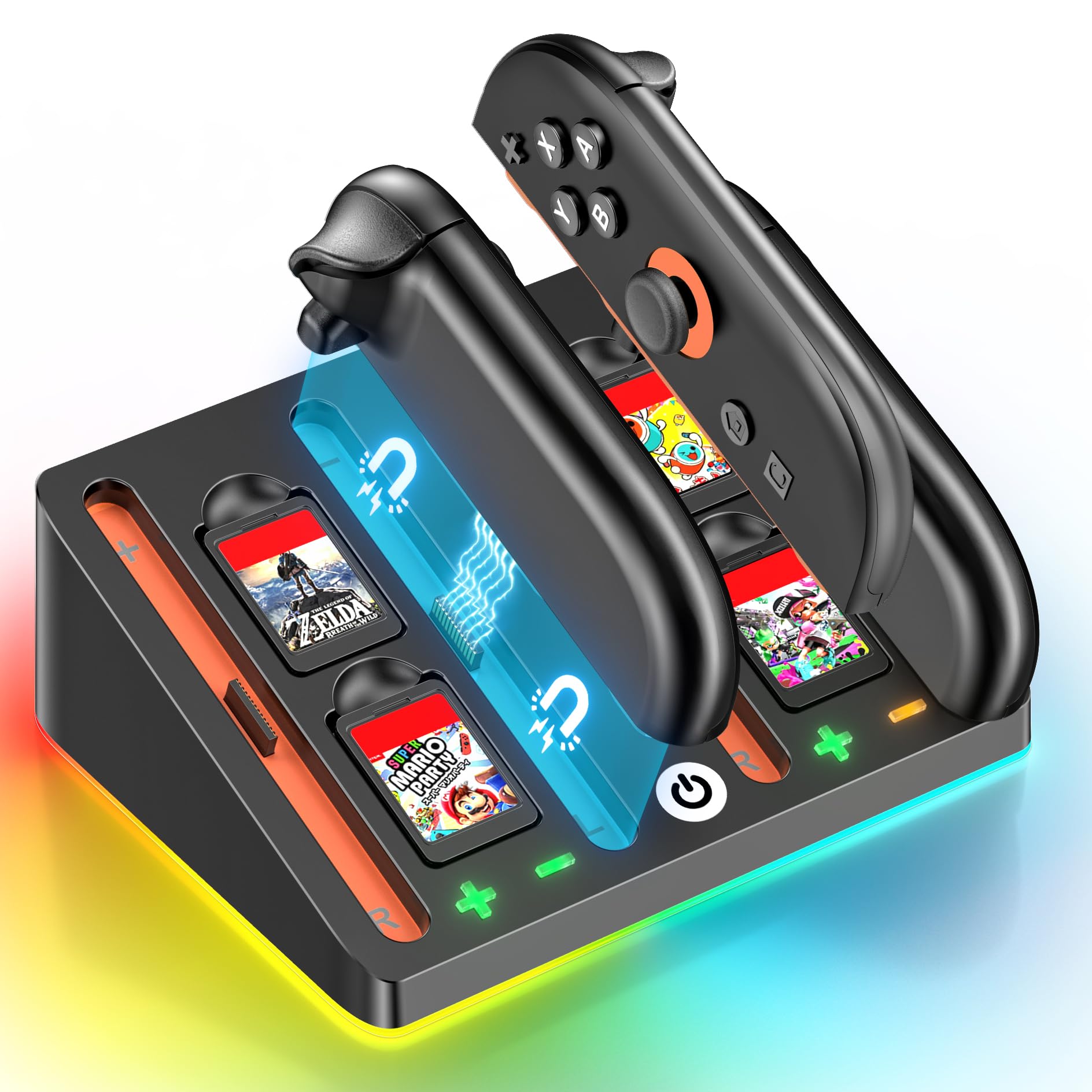 Gersker Stacja ładująca JoyCon Kompatybilna z Nintendo Switch 2