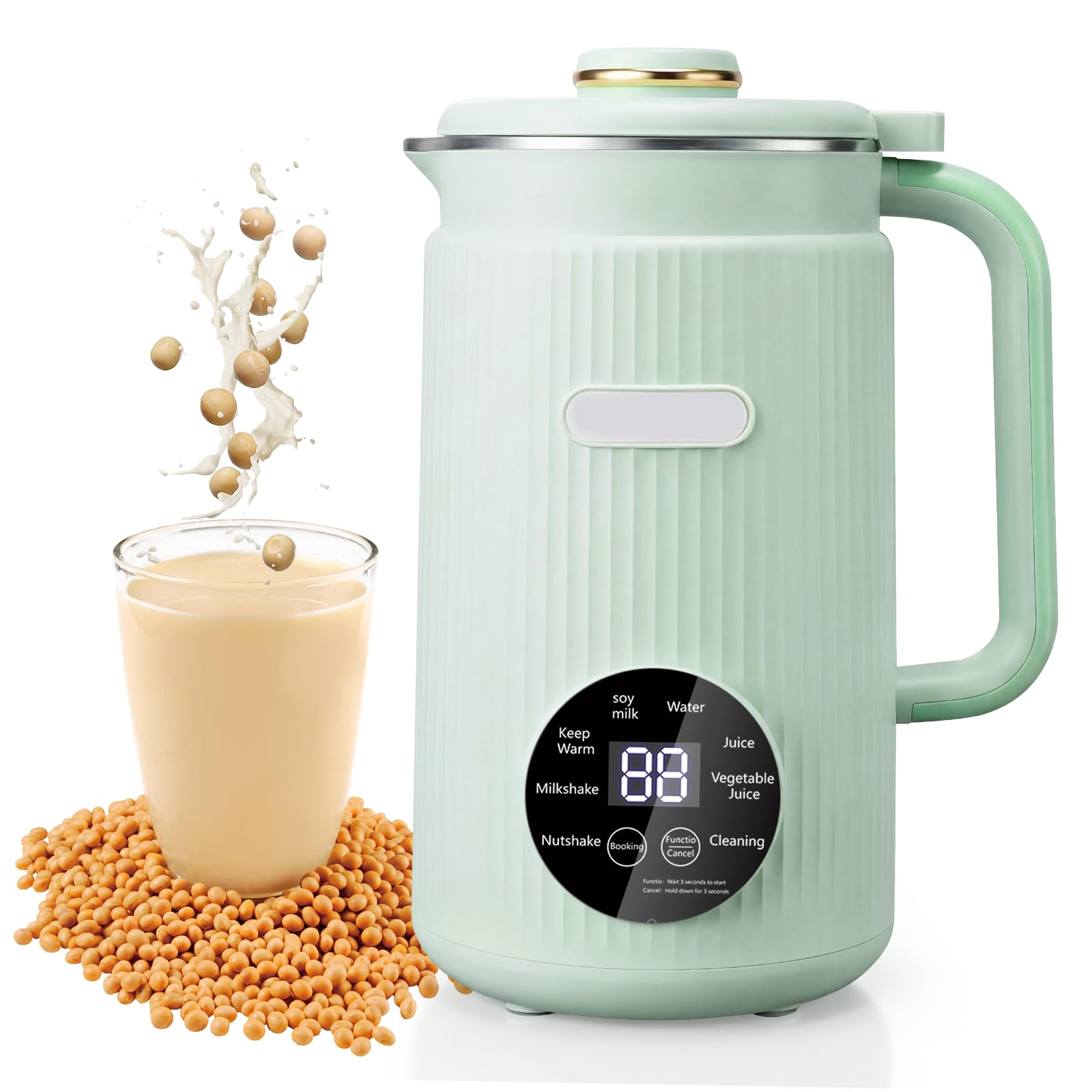 Maszyna do mleka orzechowego, 1200 ml, 8 w 1, maszyna do mleka sojowego