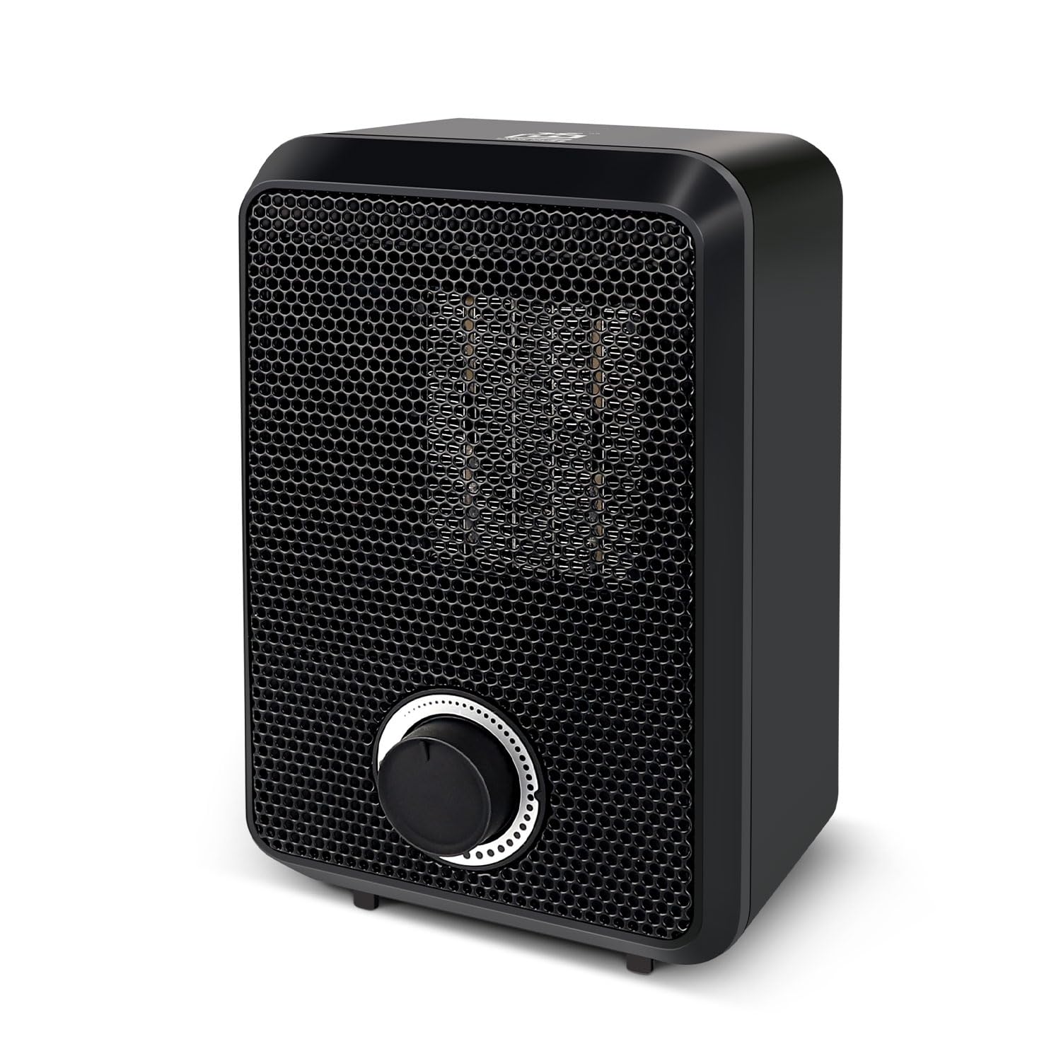 Heater Low Consumption 500 W, Multi-Stage Adjustment – Overheating and Tip-Over Protection, for Home, Rooms and Offices – for Rooms up to 10 m², Black