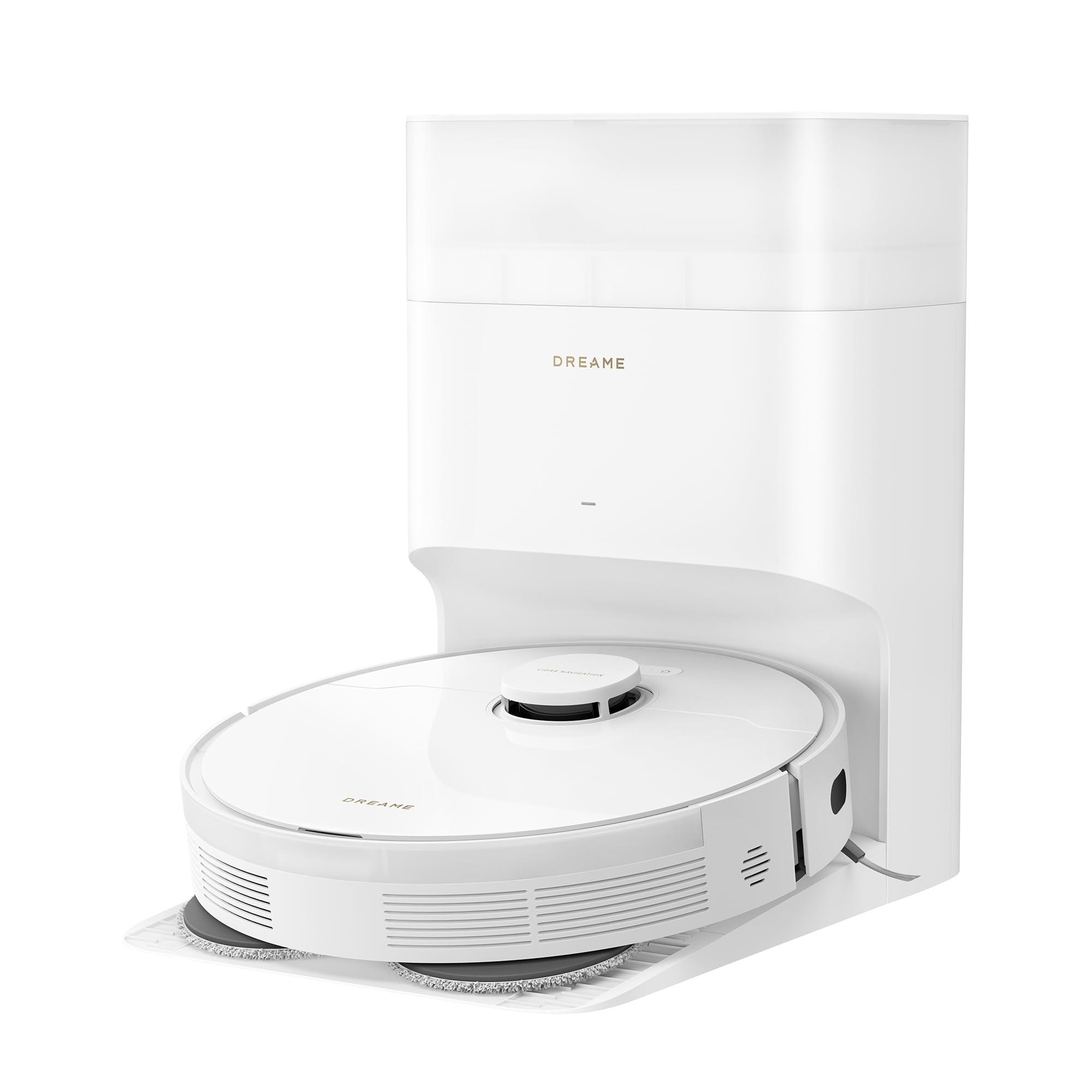 Dreame L10s Plus robot odkurzający z automatycznym opróżnianiem, magazynuje do 90 dni kurzu, zasysanie 7000 Pa, mop z automatycznym podnoszeniem, kompatybilny z Siri/Dreamehome